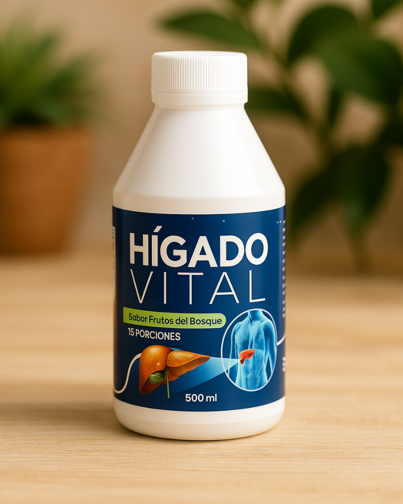 HÍGADO VITAL® 500ml - Limpia, Renueva y Optimiza Tu Sistema Digestivo