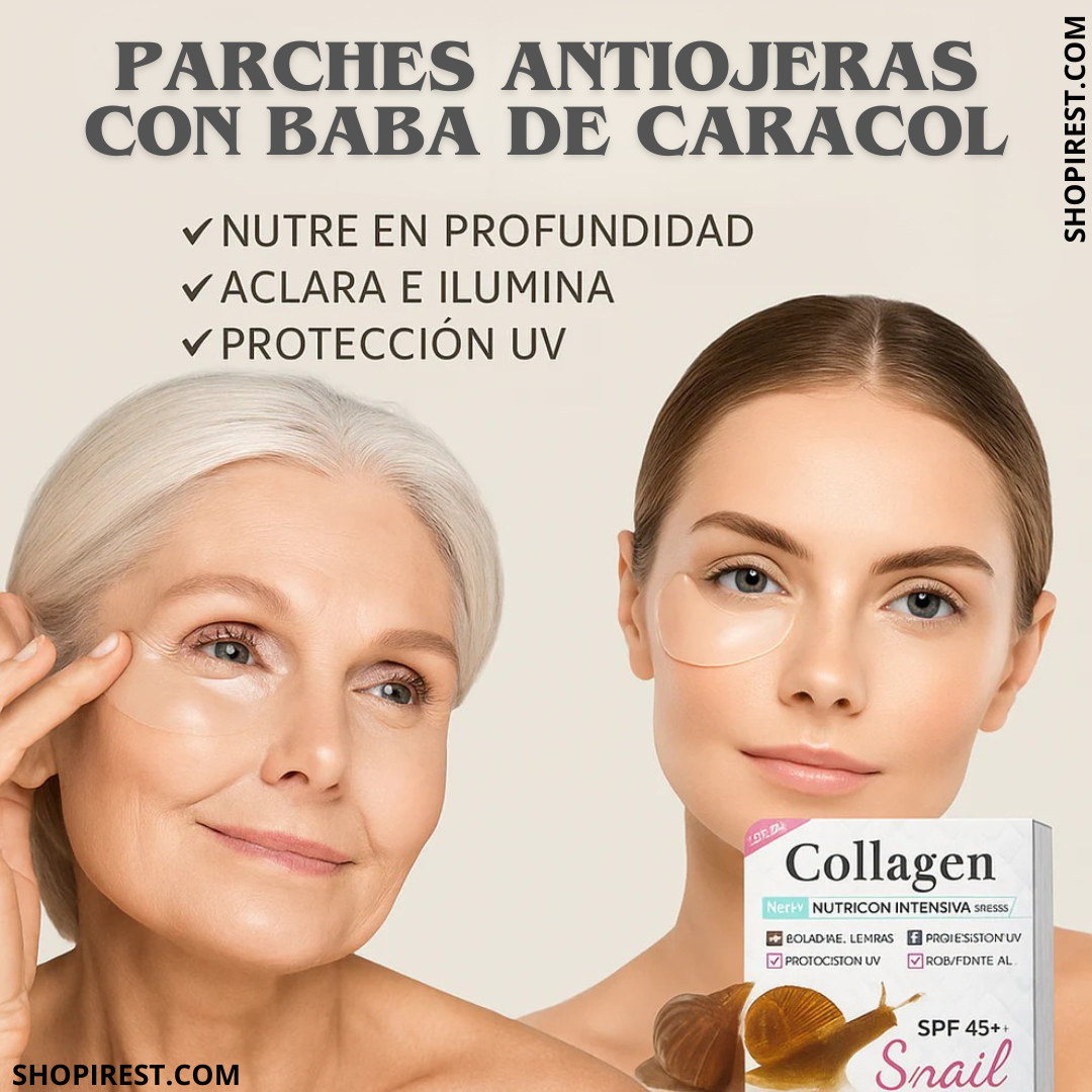 DermaSnail® - 60 Parches de Colágeno y Baba de Caracol