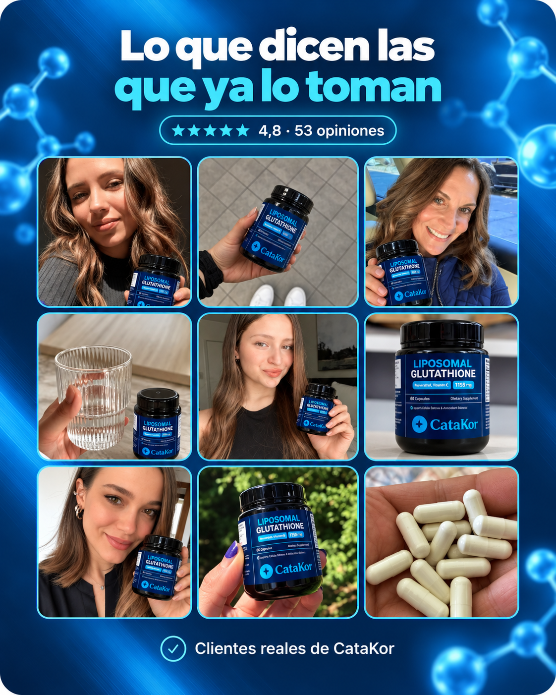 Glutatión Liposomal Cata·Kor 60 Cápsulas