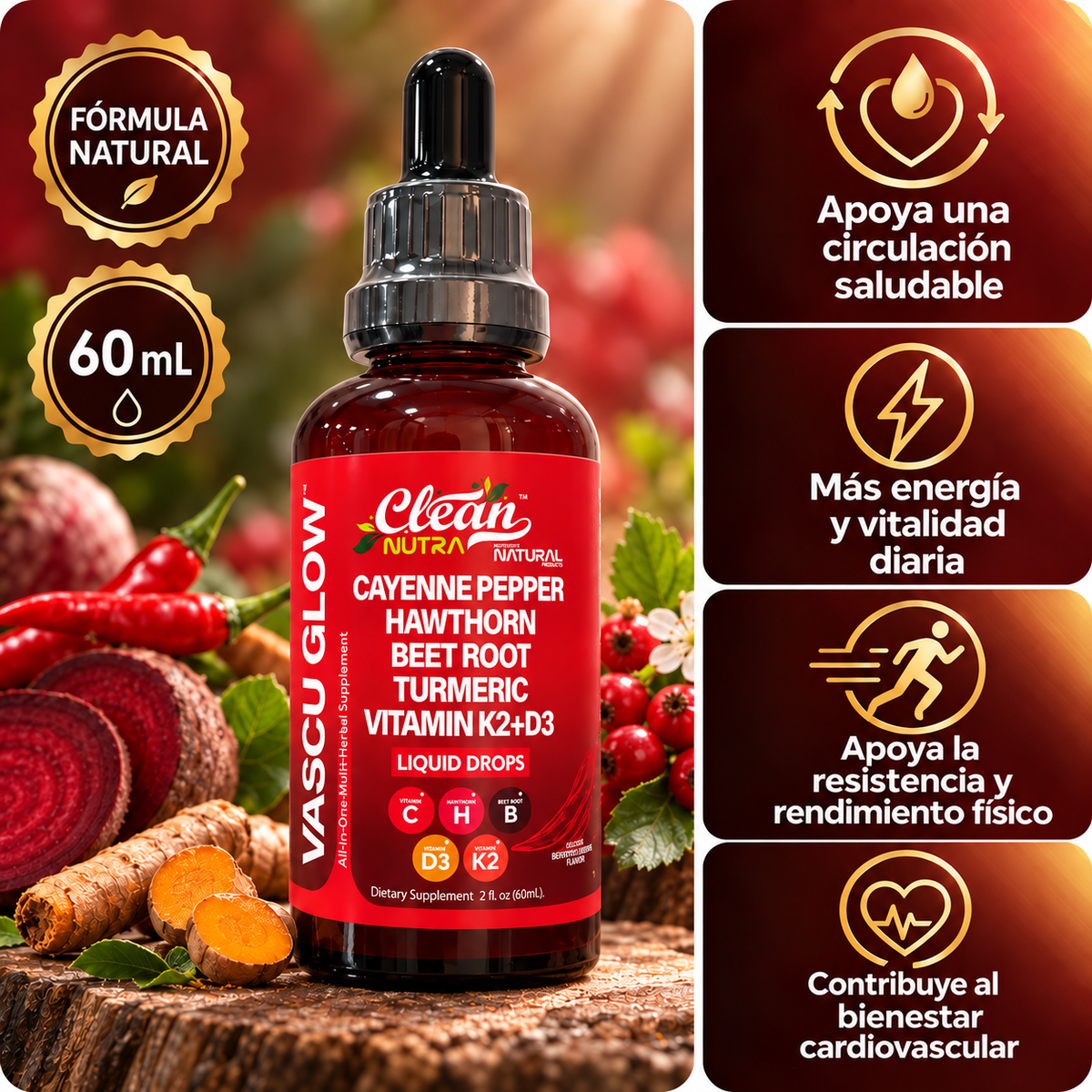 VASCU GLOW® 60 ML