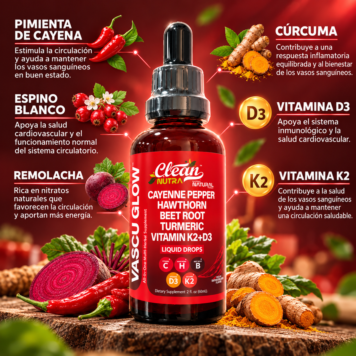 VASCU GLOW® 60 ML