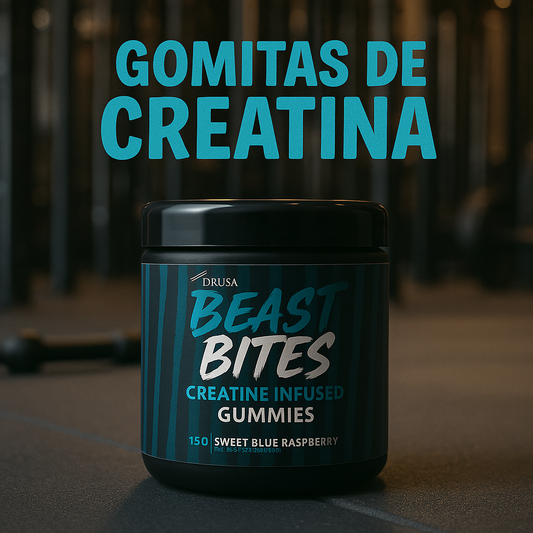 Gomitas de Creatina BEAST BITES® - Alto Rendimiento, Fácil Consumo (120 uds.)